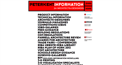 Desktop Screenshot of peterkentinformation.co.uk
