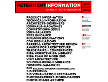Tablet Screenshot of peterkentinformation.co.uk